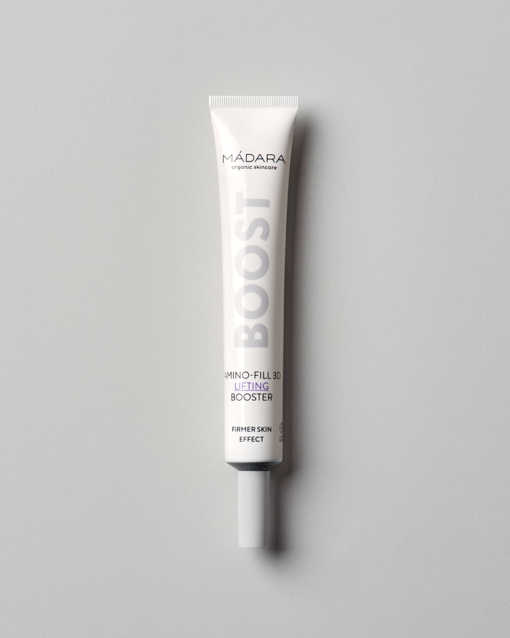 MÁDARA Organic Skincare amino fill 3d lifting booster A3203 25 product photo on plain background.