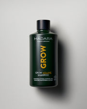 MÁDARA Organic Skincare best shampoo for hair growth A4071 shampoo product photo on plain background.