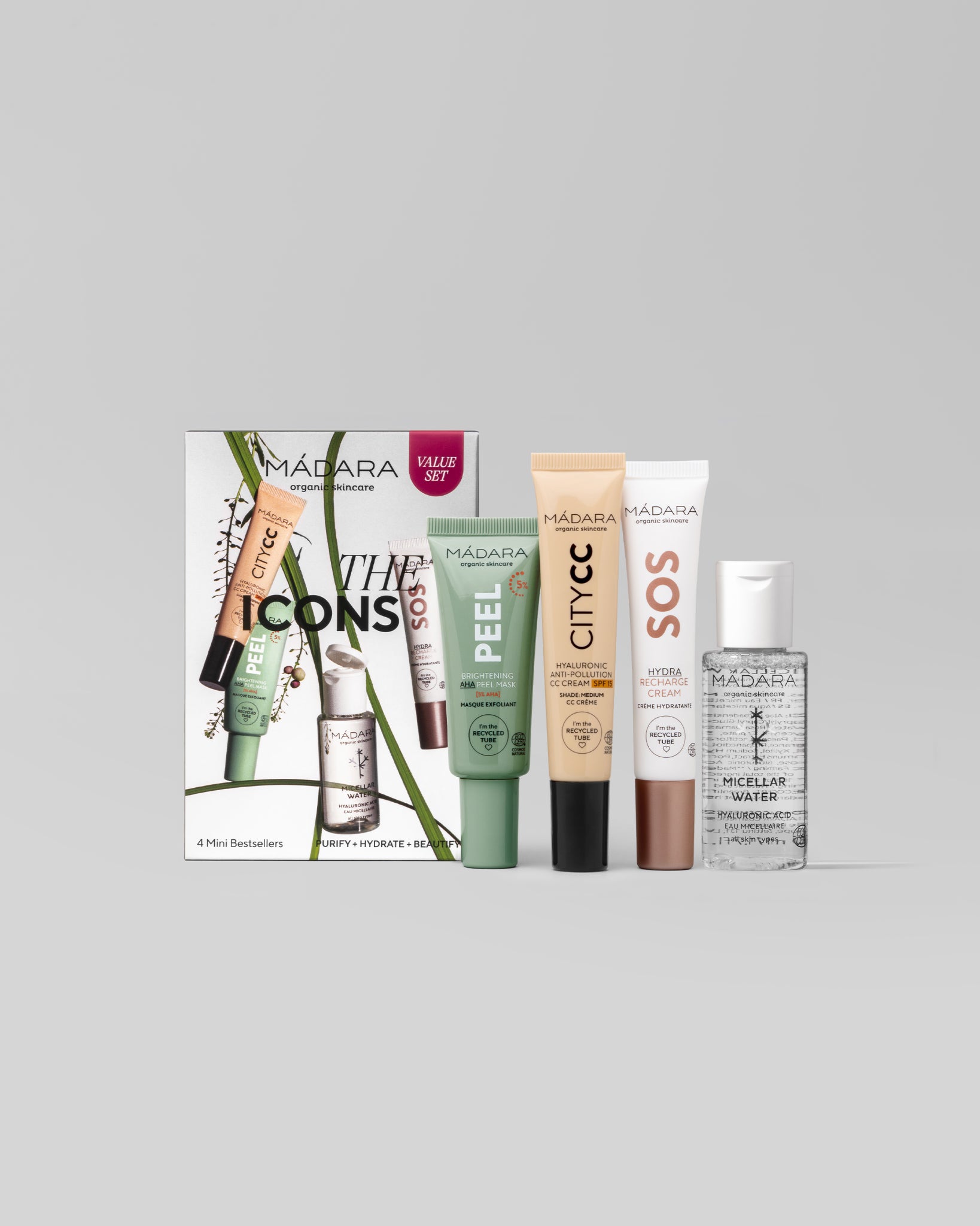 MÁDARA Organic Skincare the icons medium A0033 product photo on plain background.