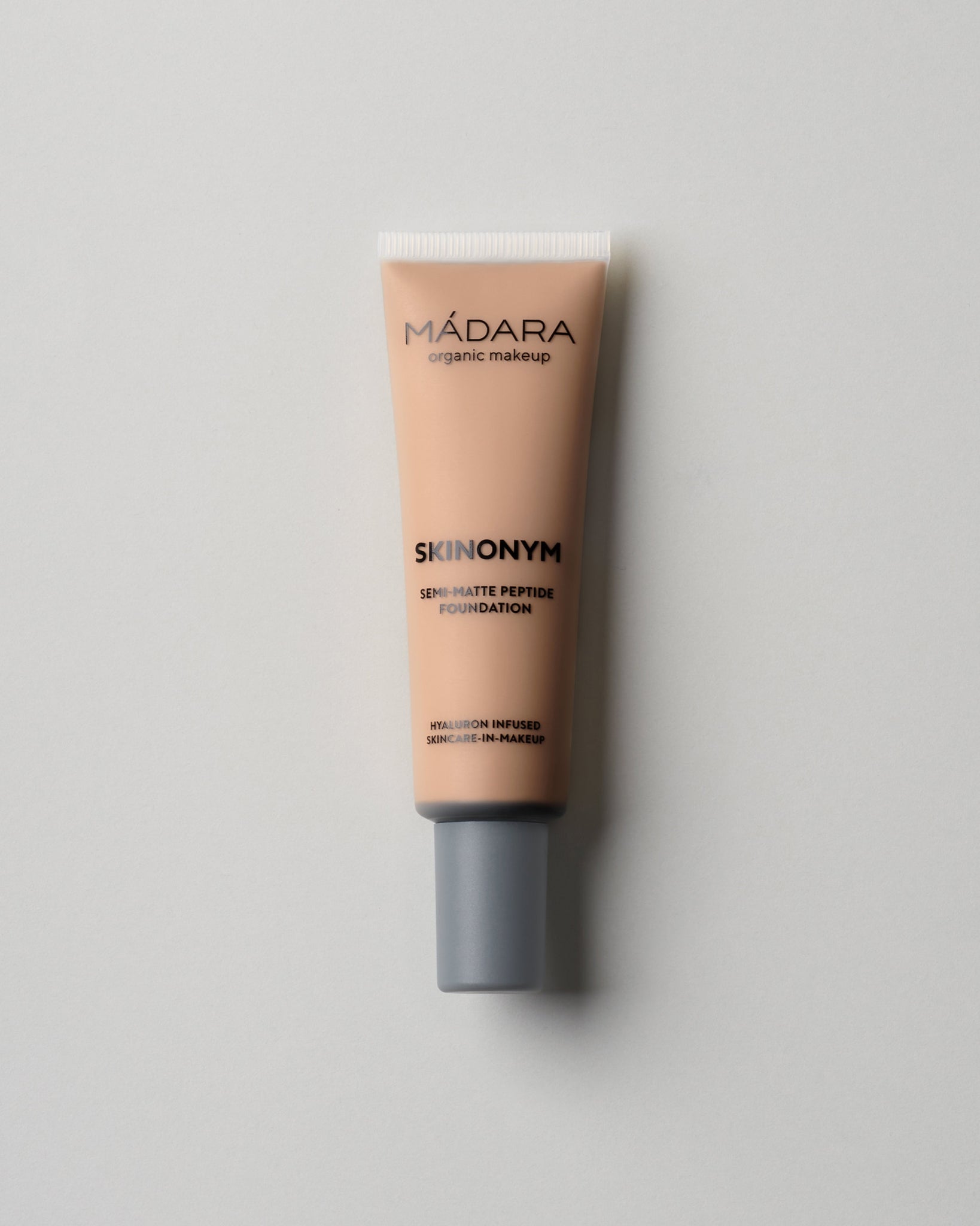 MÁDARA Organic Skincare skinonym foundation golden sand A6086 foundation product photo on plain background.