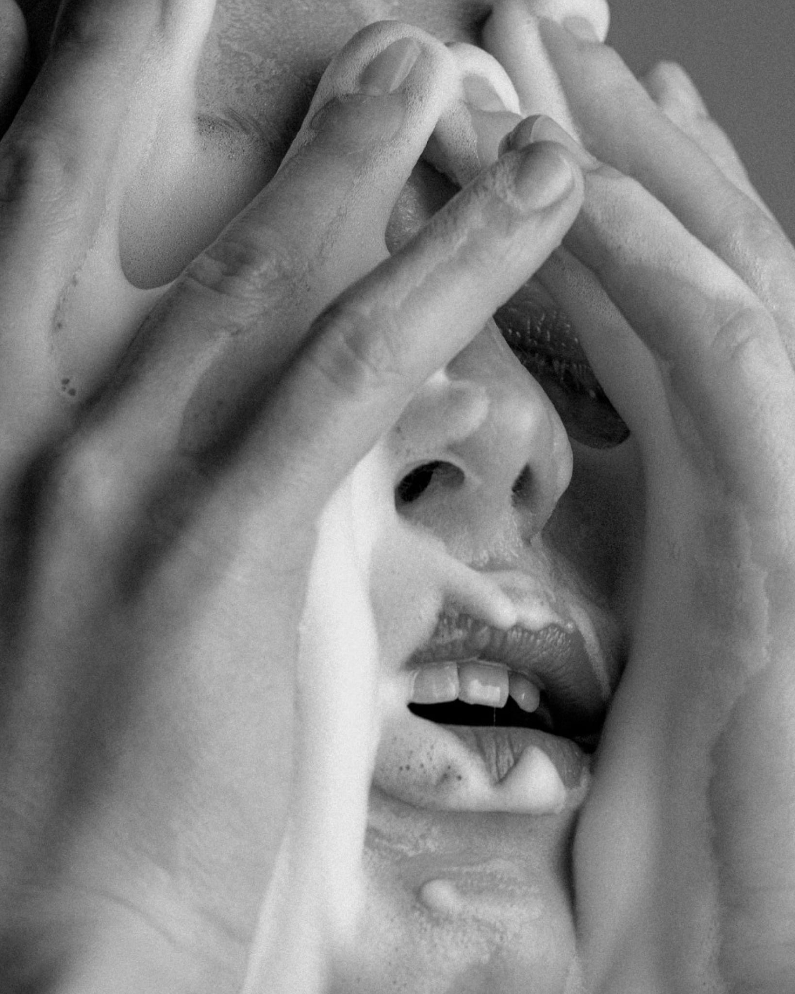 MÁDARA Organic Skincare foaming cleanser A2001 cleanser product photo on plain background.