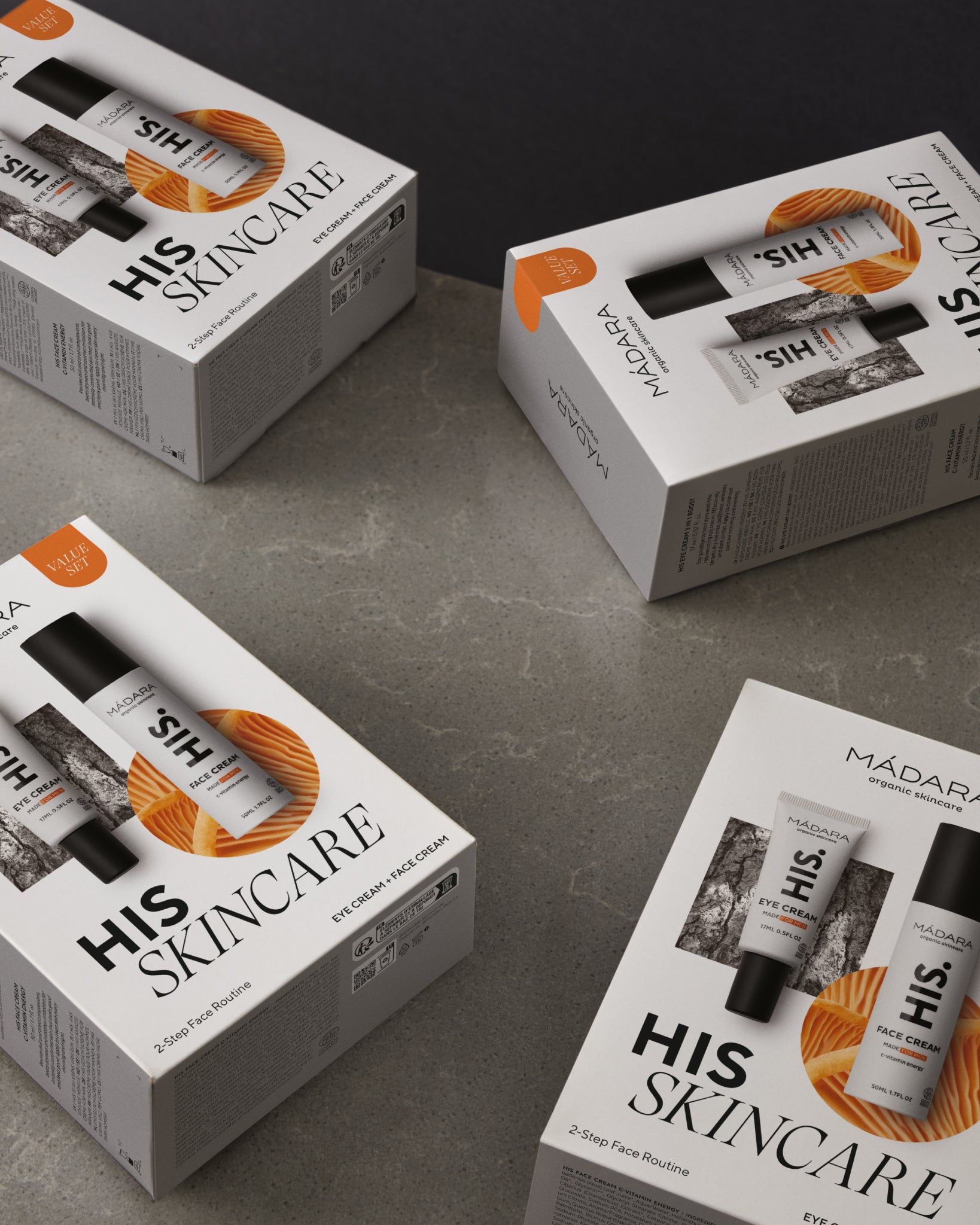 MÁDARA Organic Skincare men skincare gift A0035 product photo on plain background.