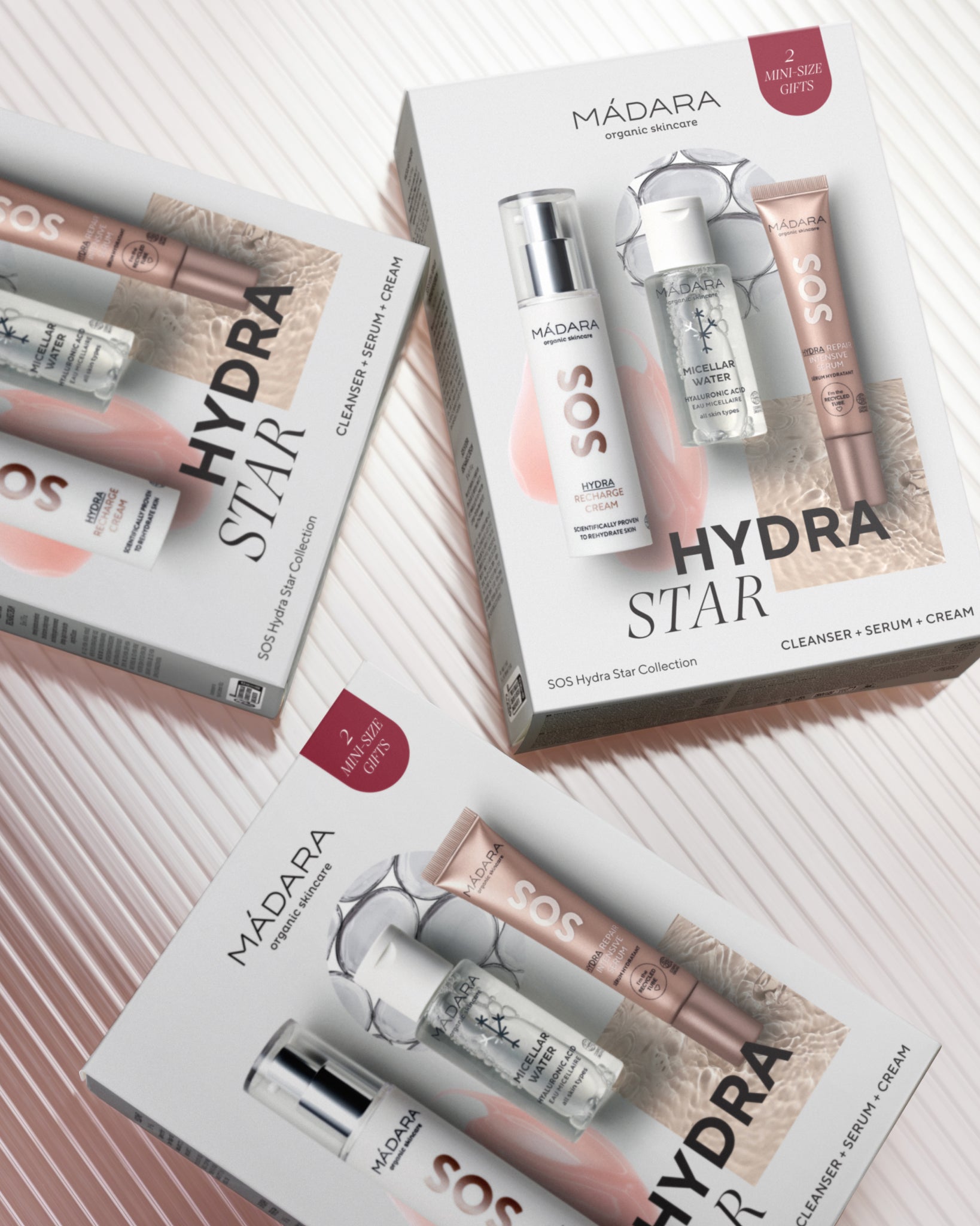 MÁDARA Organic Skincare hydra star skin moisturising A0034 product photo on plain background.