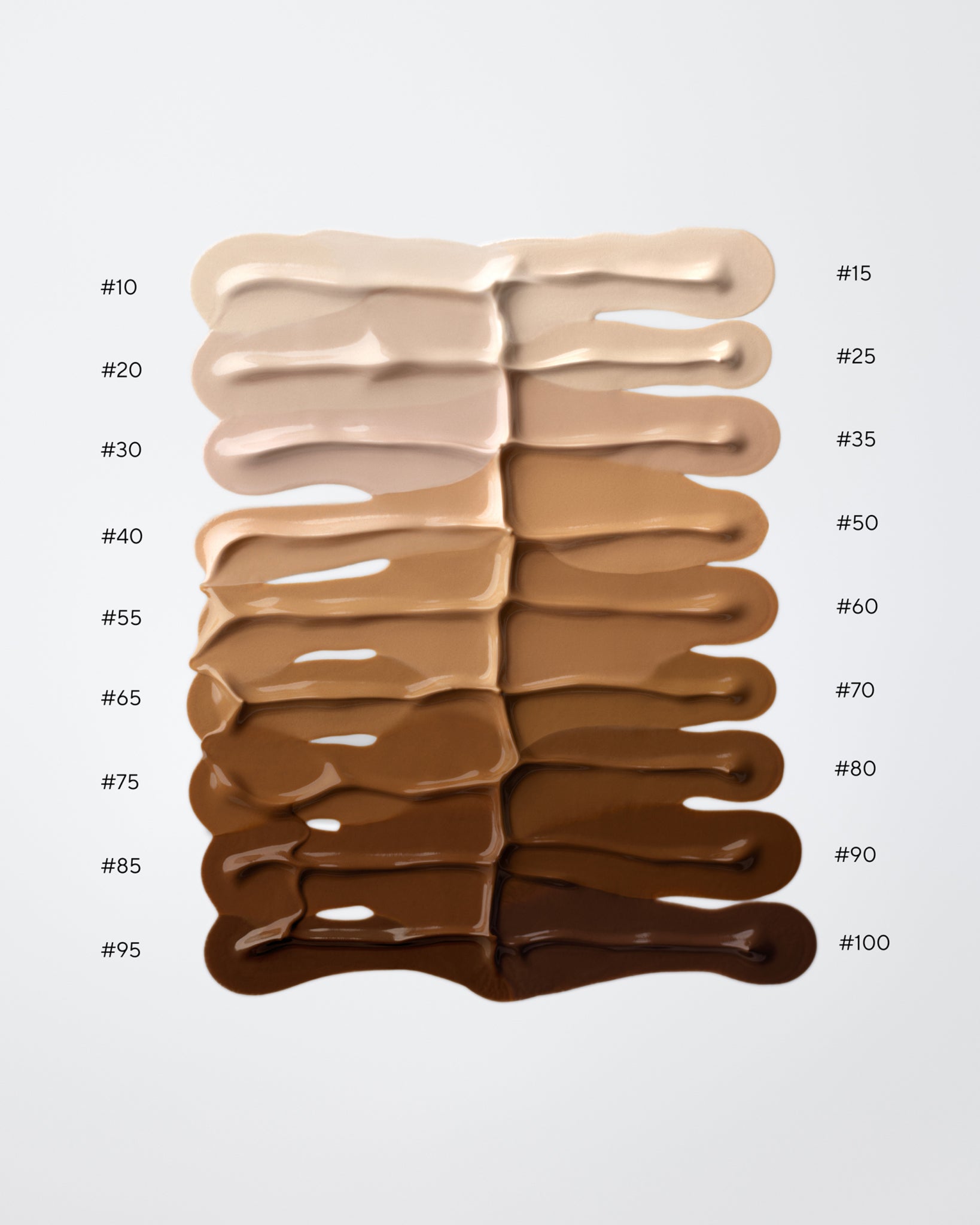 MÁDARA Organic Skincare skinonym foundation shades A6097 foundation product photo on plain background.