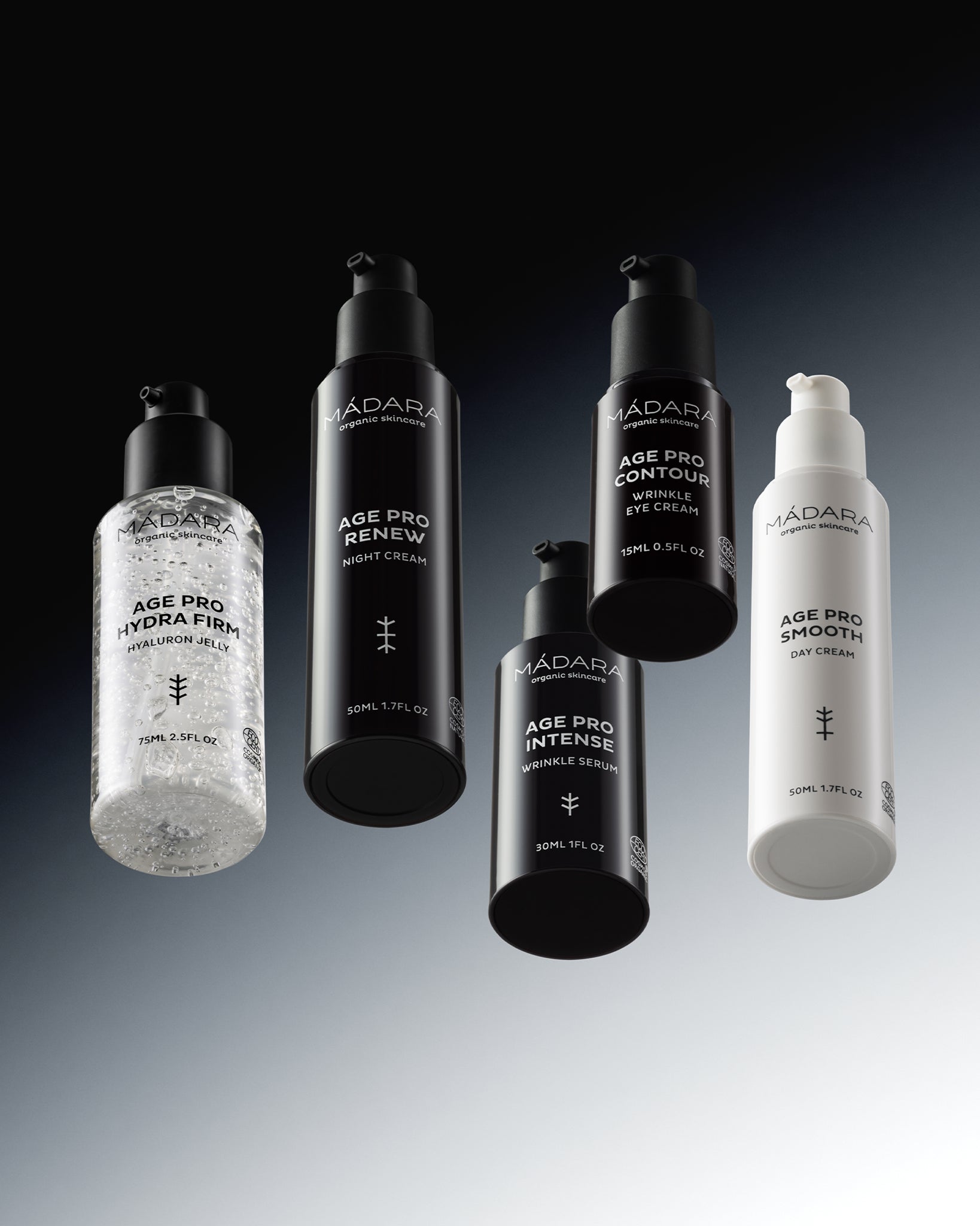 MÁDARA Organic Skincare age pro line A3335 product photo on plain background.